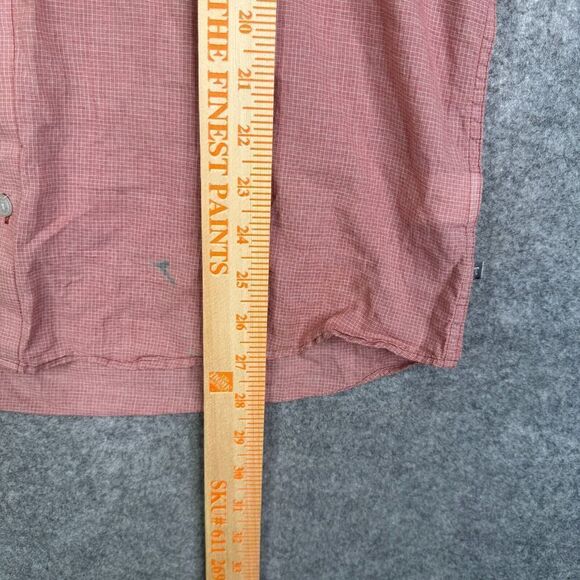 Toad & Co Shirt Mens Medium Airbrush Short Sleeve Organic Cotton Casual - Picture 6 of 10